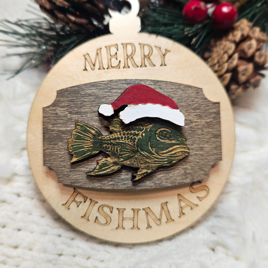 Merry Fishmas Ornament