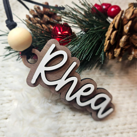 Personalized Name Stocking Tag