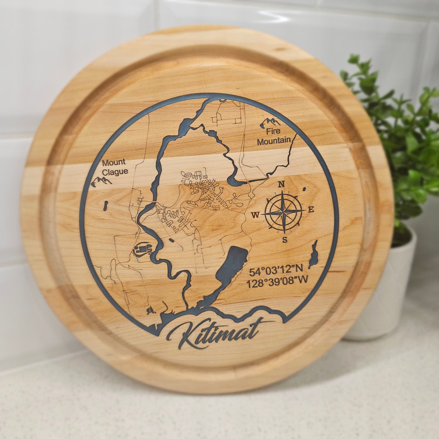 Maple Regional Engraved Cutting Board