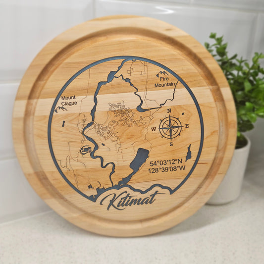 Maple Regional Engraved Cutting Board