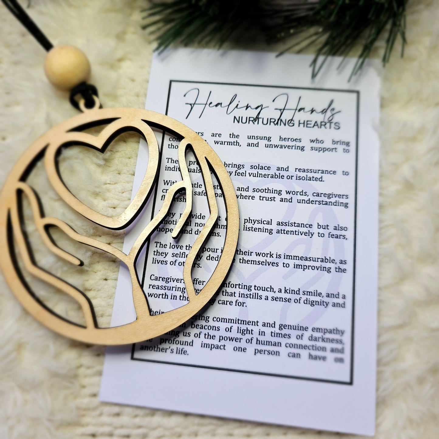 Caregiver: Nurturing Hearts Caregiver Ornament